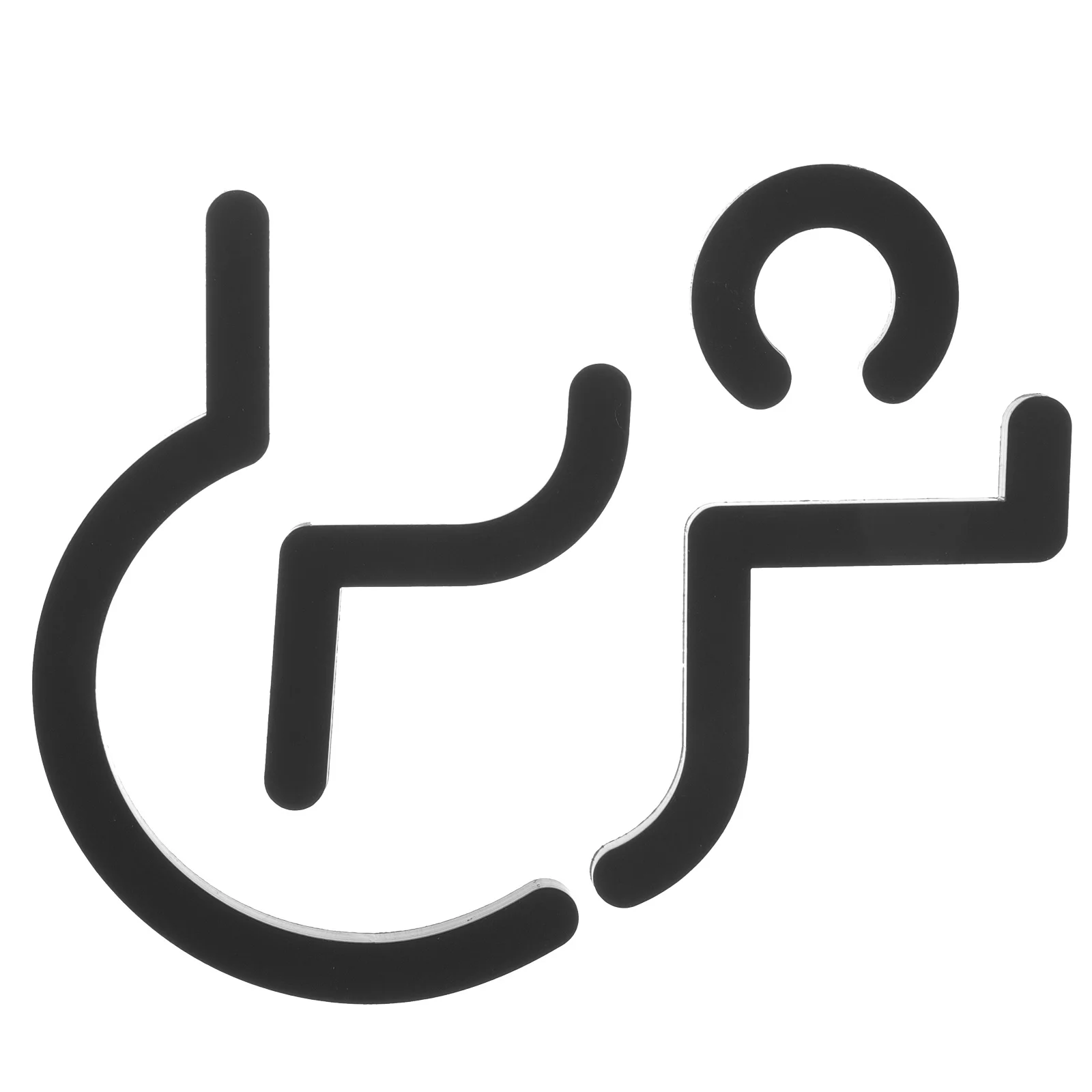 Вывеска для инвалидной коляски с четким направлением - Фотография_3