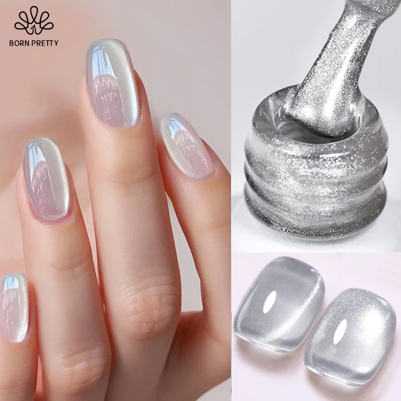 Silver water light cat магнитный