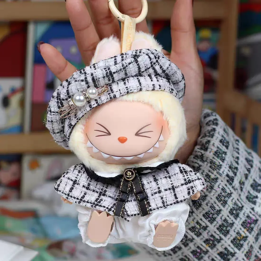 Для 15 см милая мини-кукла labubu v1 v2 - Фотография_3