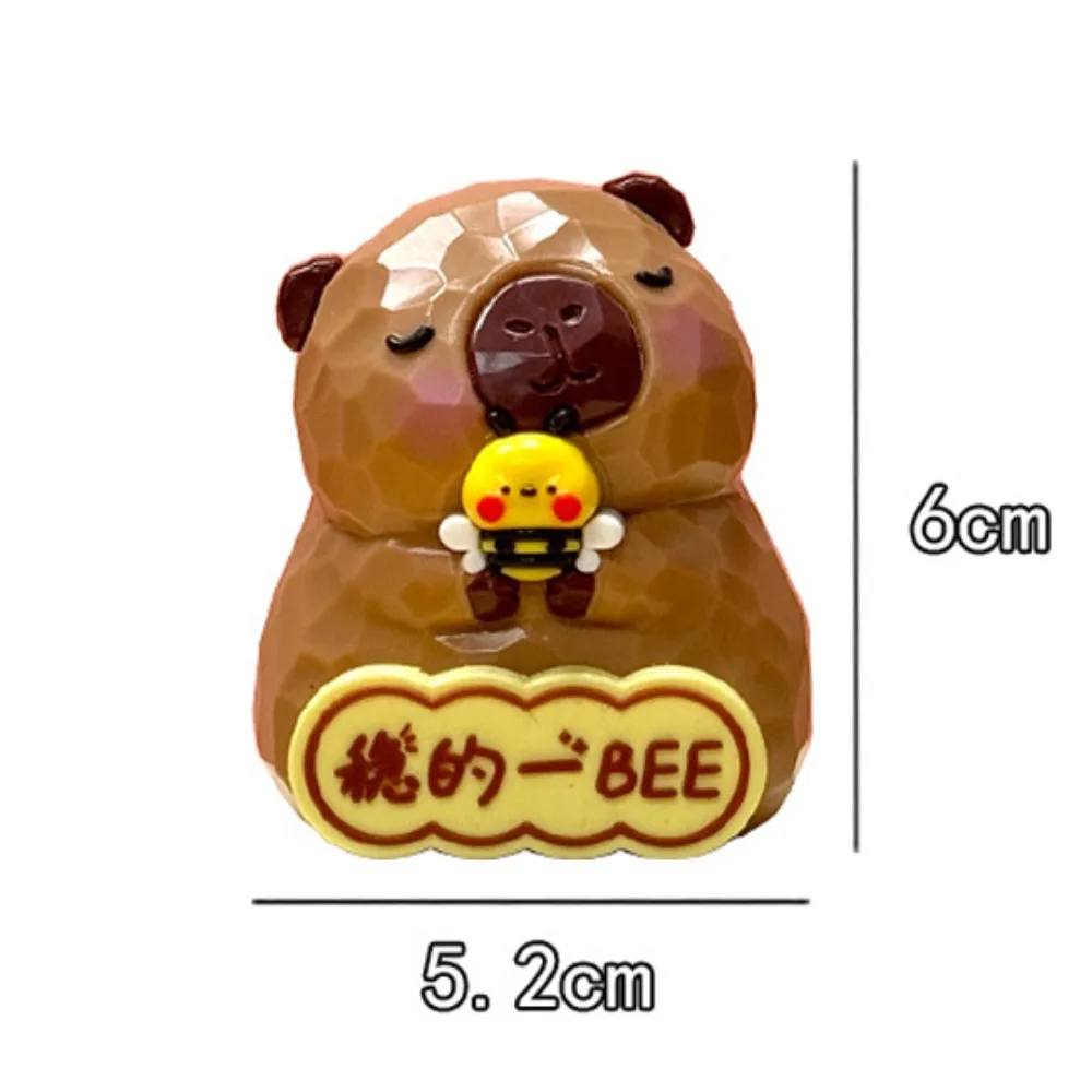 Резьба по текстуре капибара украшение - Фотография_6