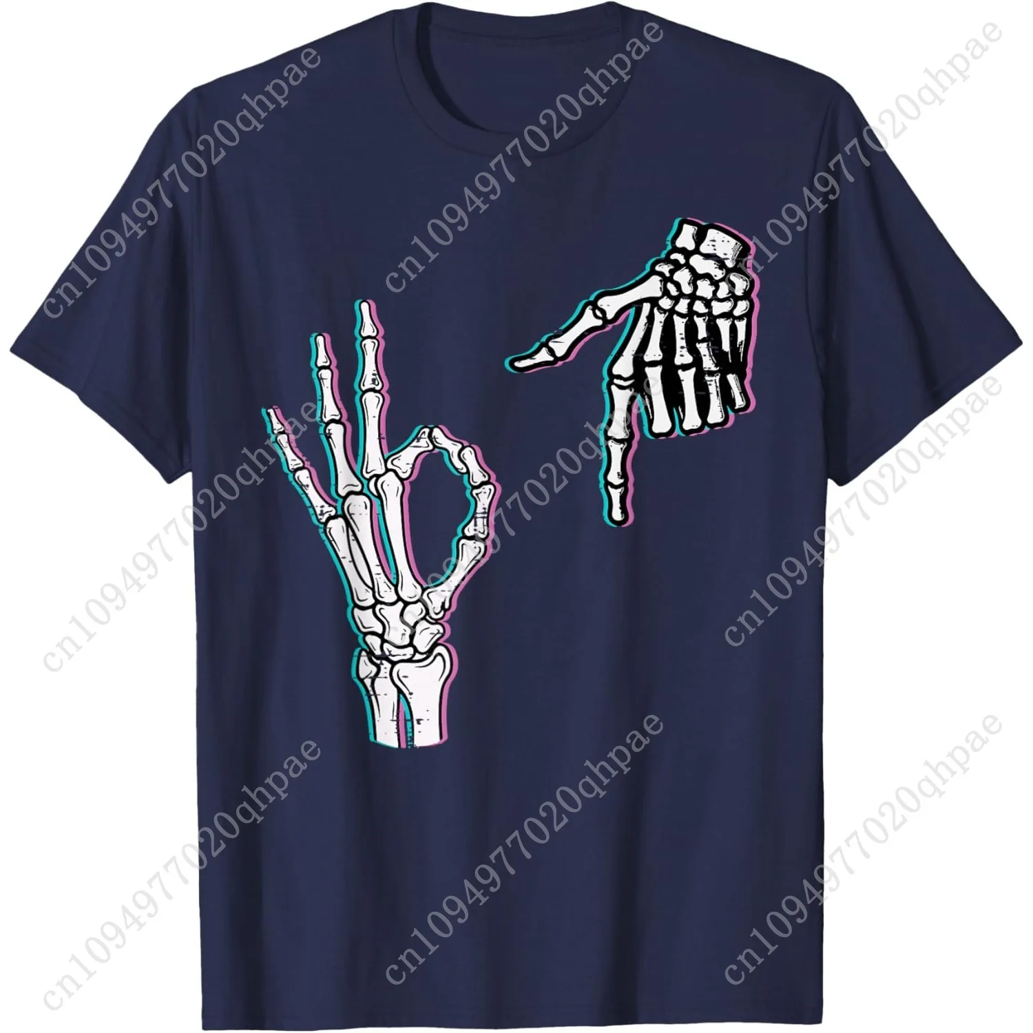 Скелет 67, забавная футболка на хэллоуин для мальчиков и девочек - Фотография_3