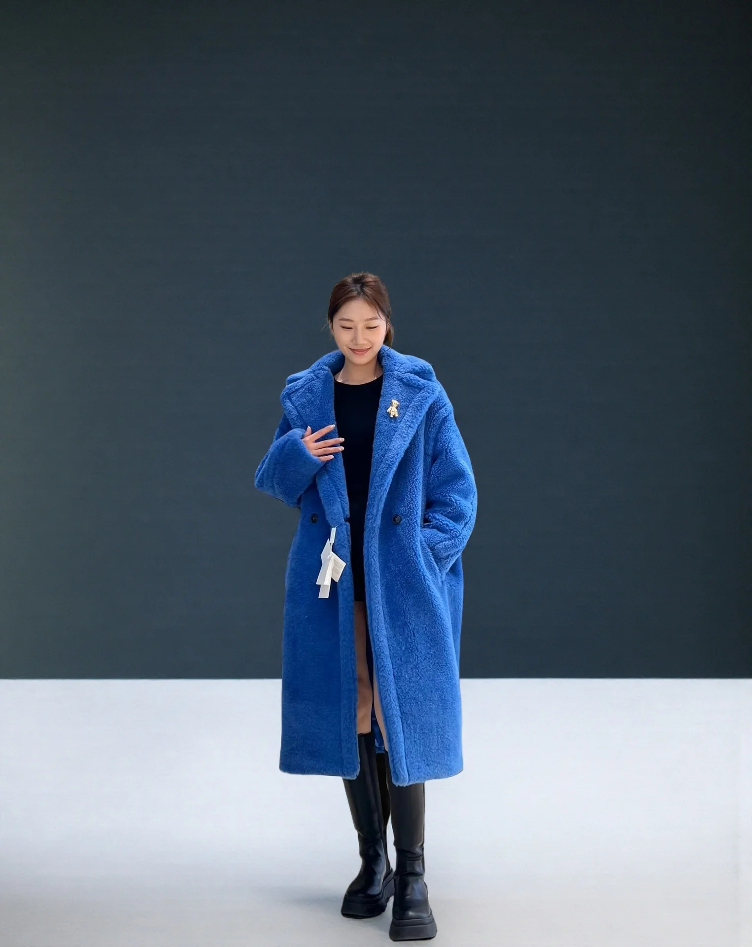 Max teddy coat 62% альпака 26%
