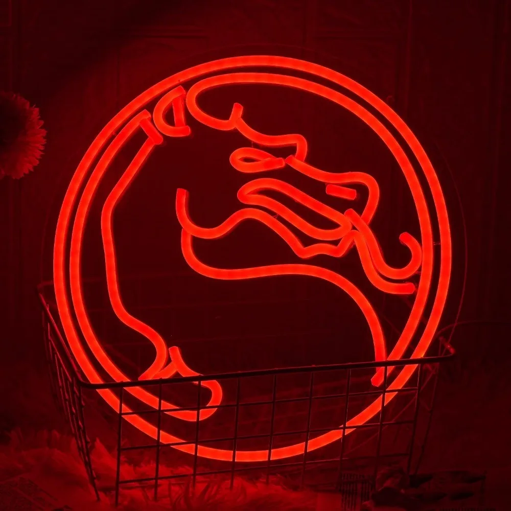 Неоновая вывеска dragon gamer neon - Фотография_3