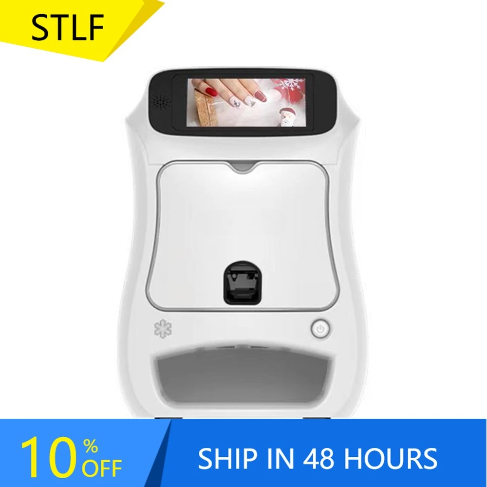 Stlf3d digital art smart nail painting