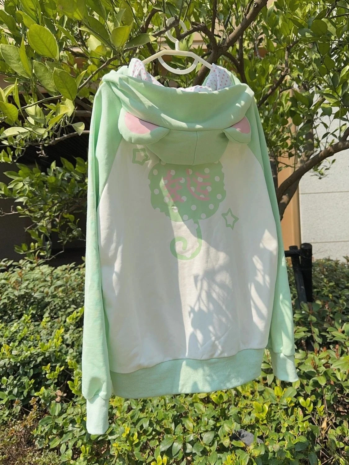 Американская винтажная японская куртка с капюшоном - Фотография_5