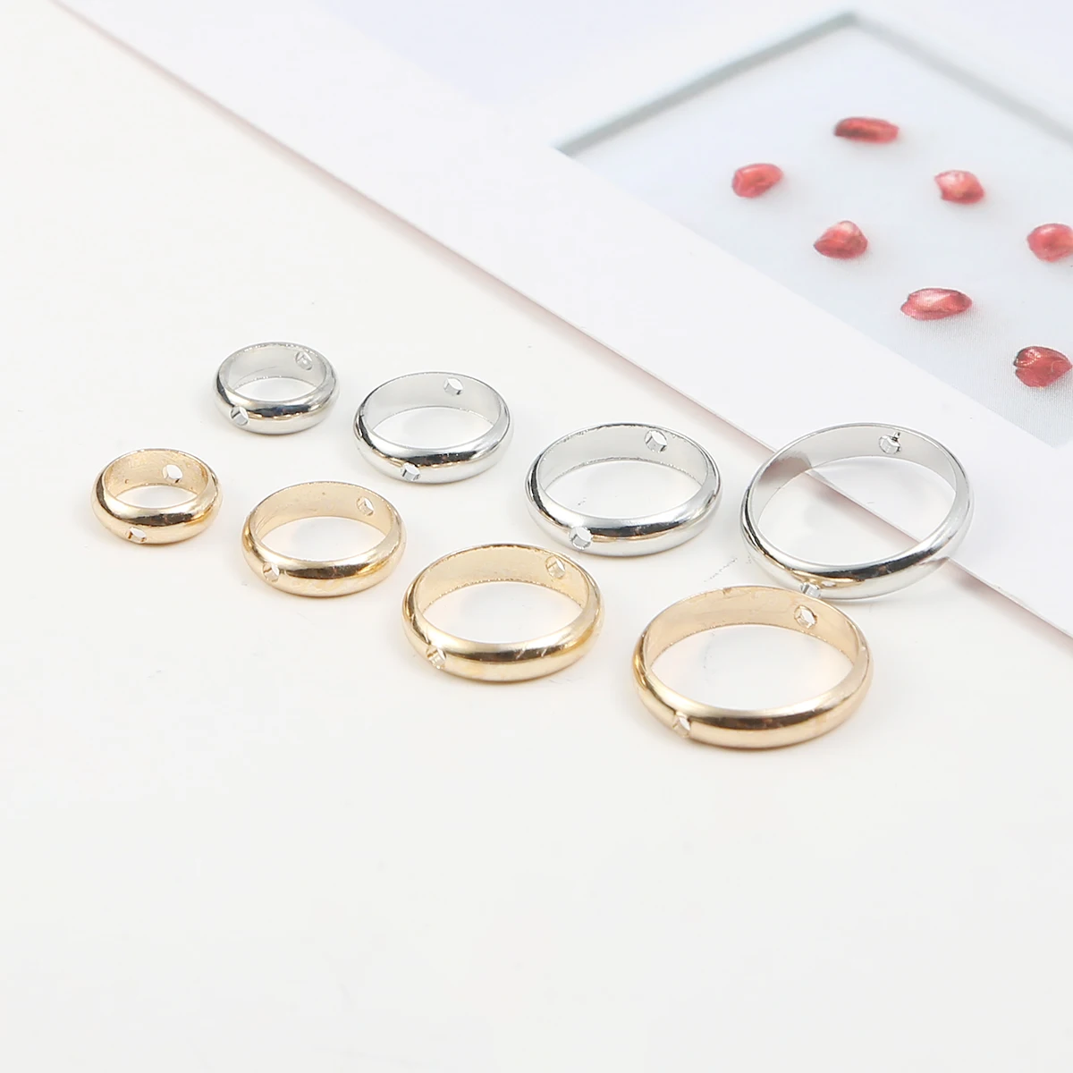 Медные бусины-спейсеры соединительное - Фотография_4