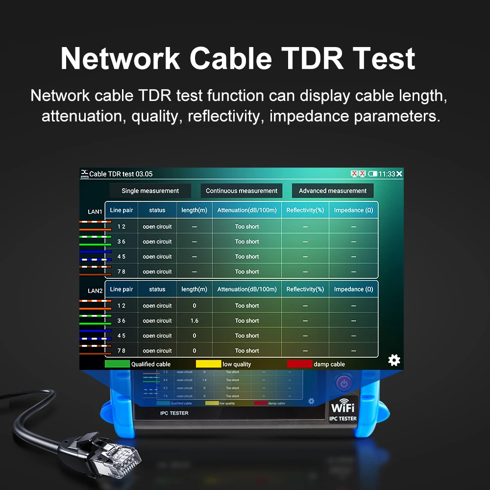 Noyafa ipc cctv тестер ptz ip камеры - Фотография_5