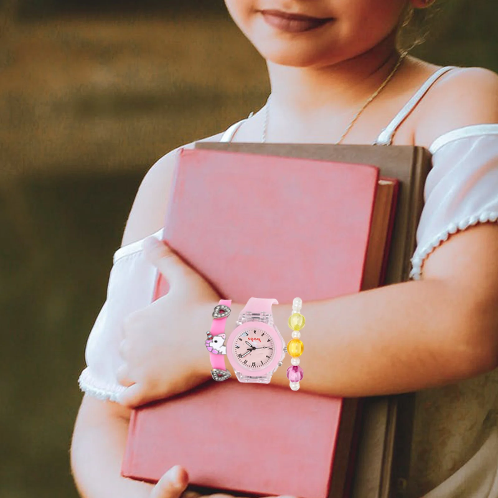 Набор часов с единорогом для девочек - Фотография_3