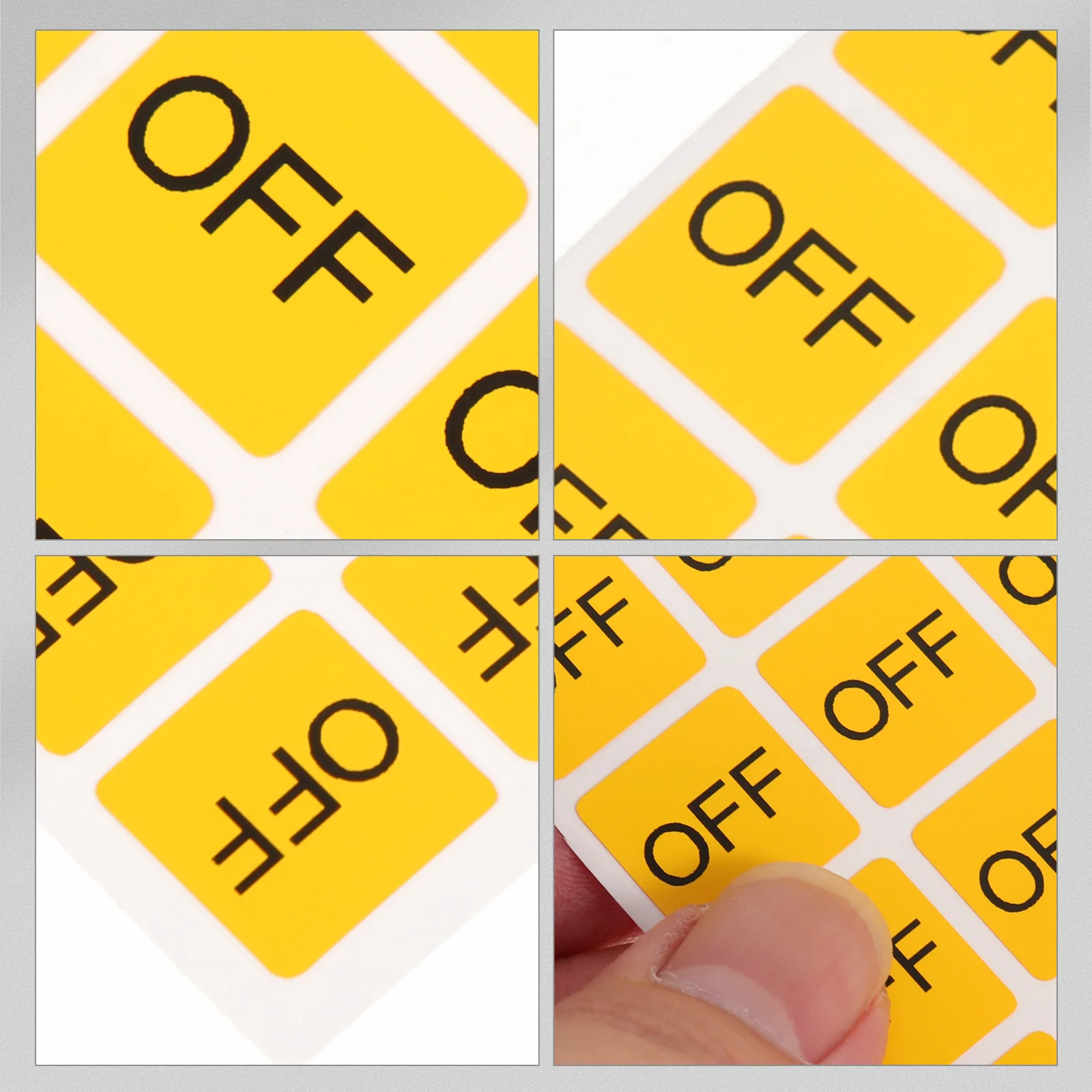 Защитная этикетка для включения и выключения устройства - Фотография_6