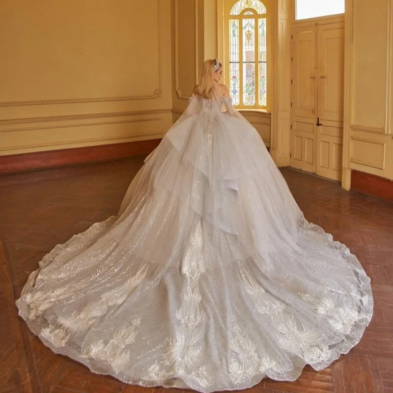 Блестящее розовое платье quinceanera - Фотография_5