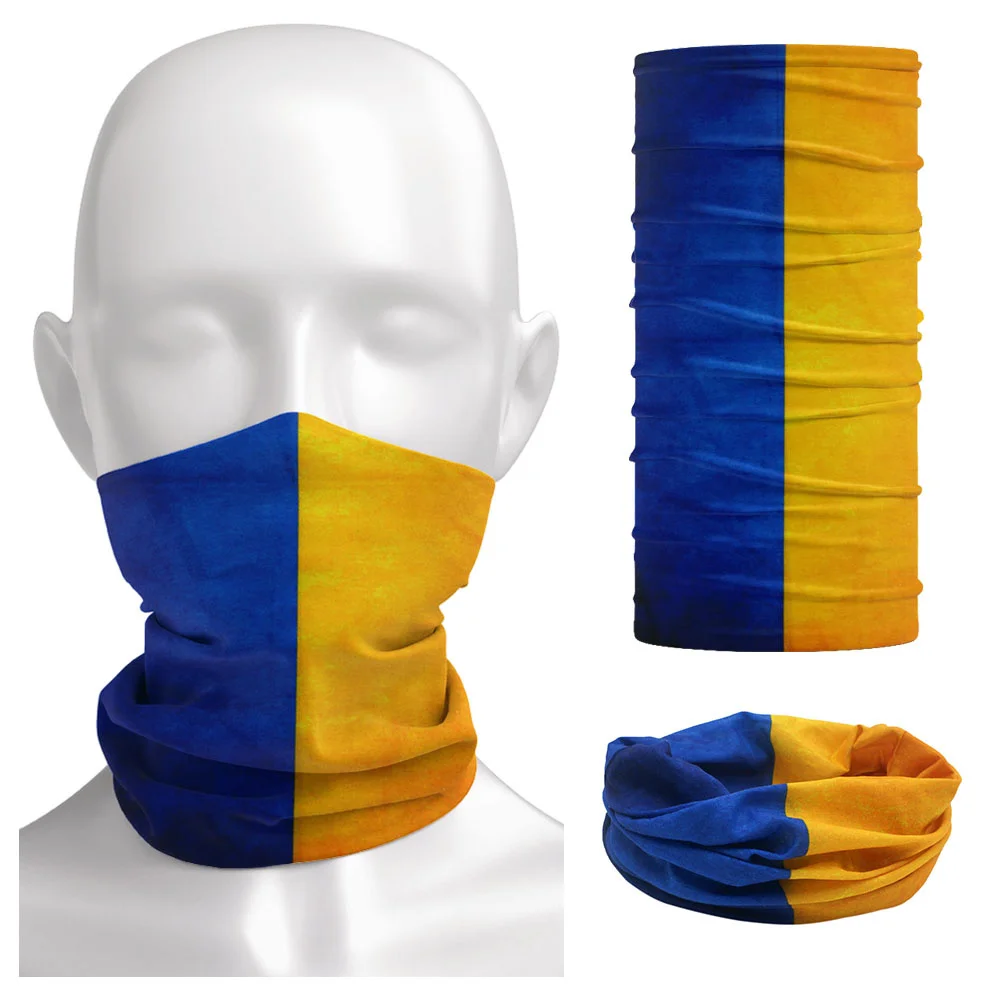Бандана с украинским флагом