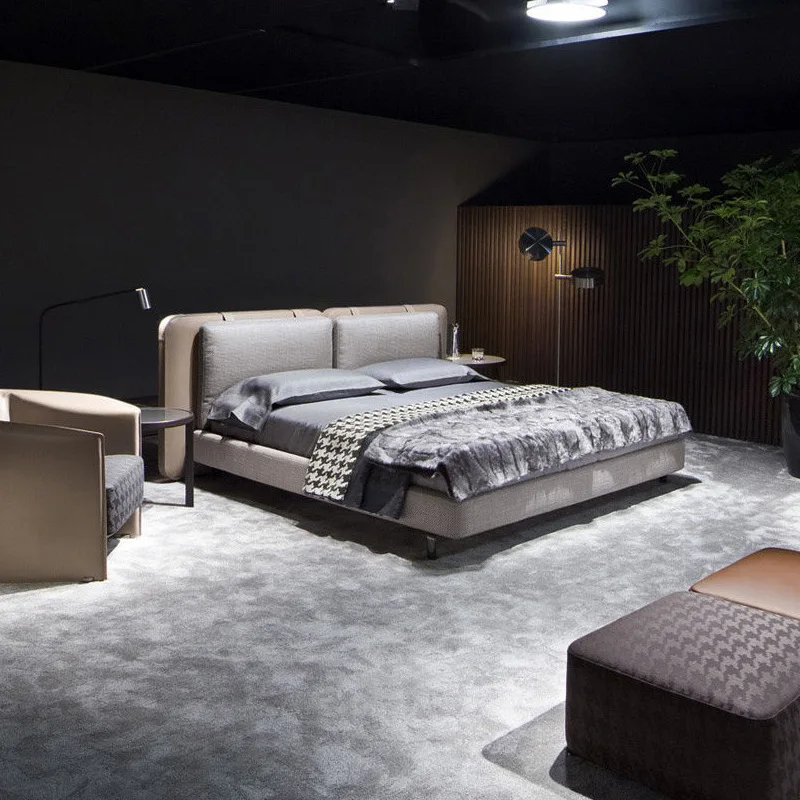 Минималистичная мягкая тканевая кровать из сумки - Фотография_2