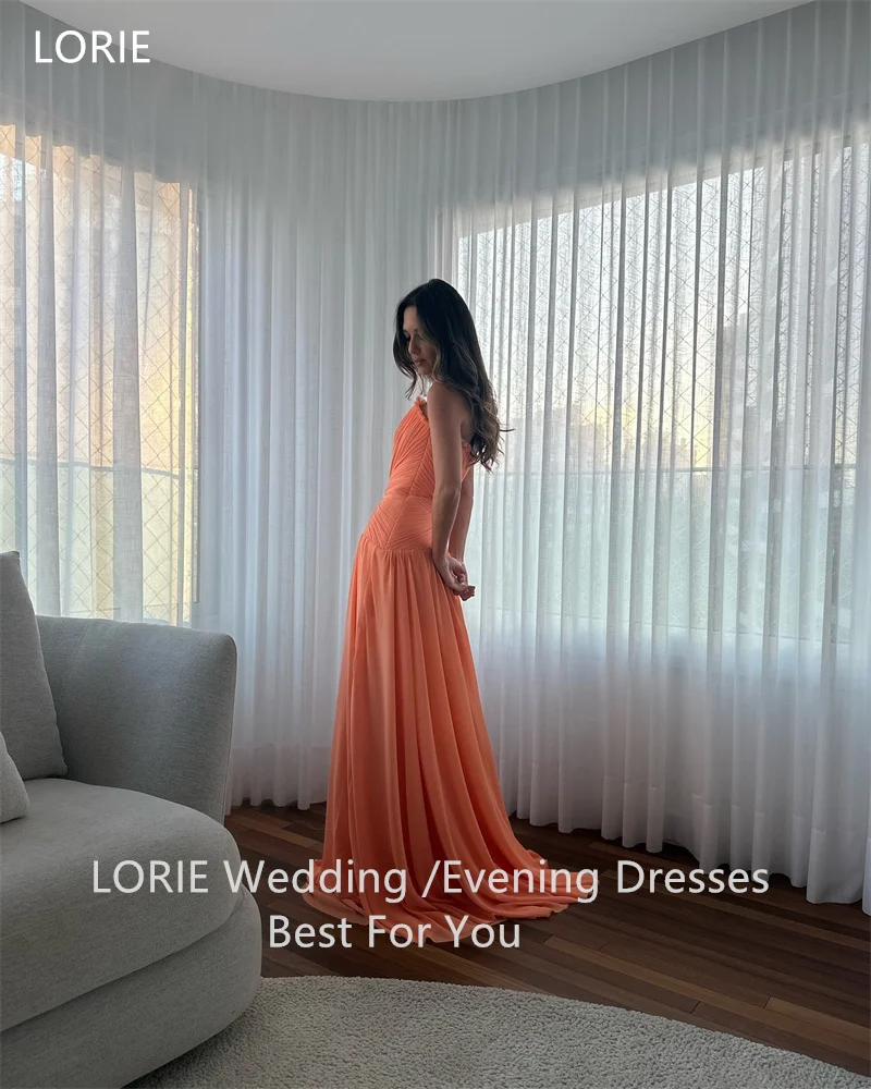 Lorie оранжевые вечерние платья - Фотография_5