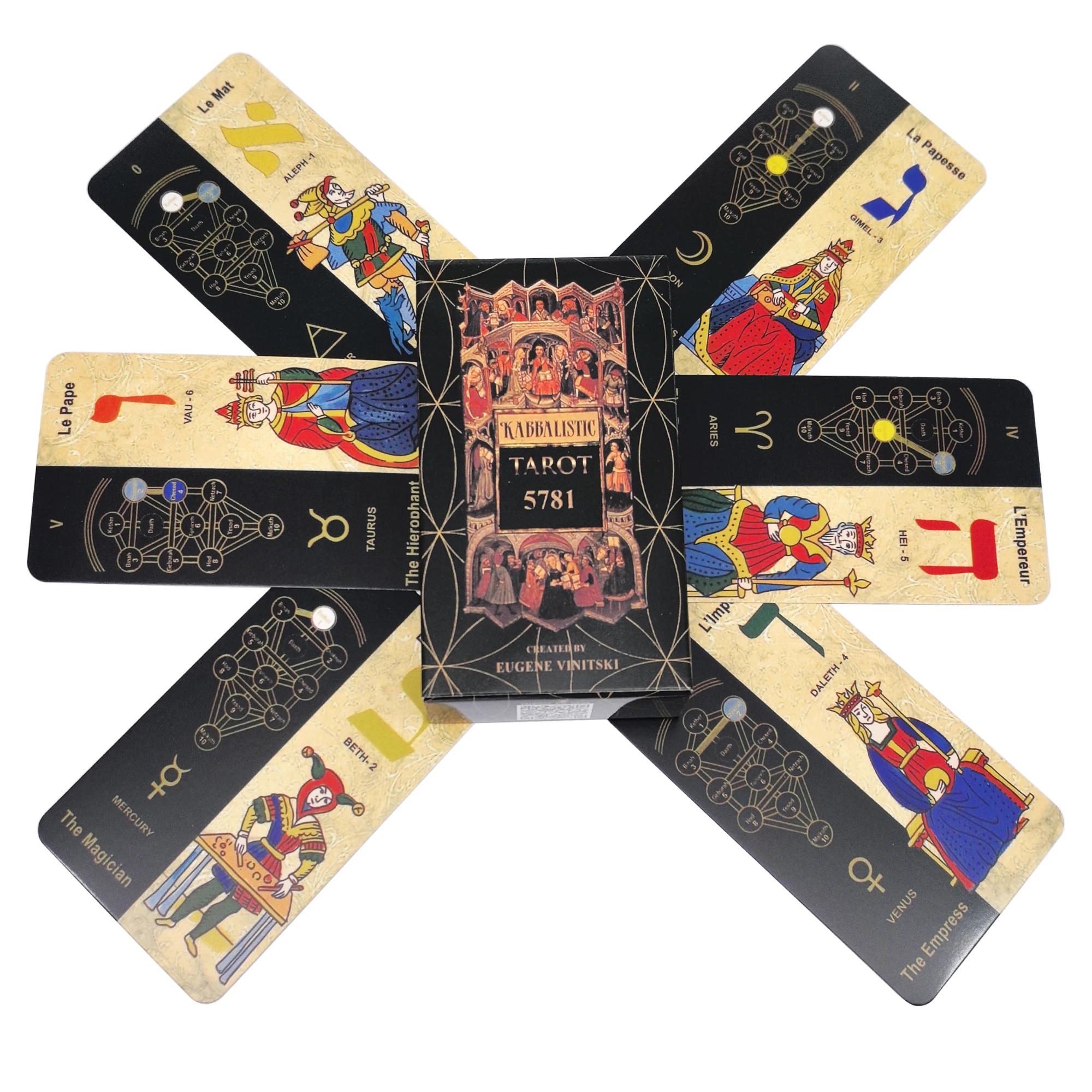 Kabbalistic колода таро 5781 от