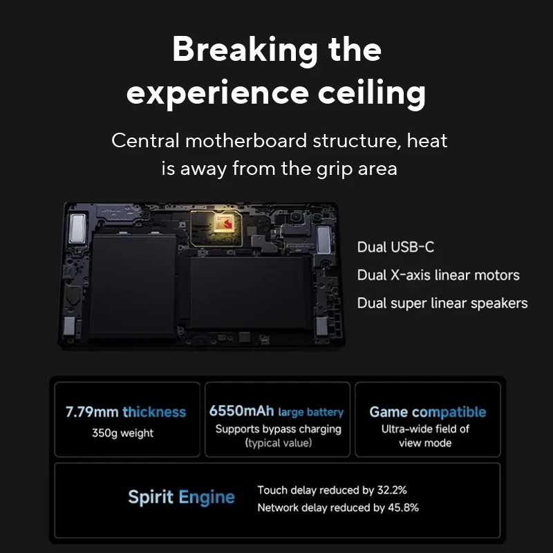 Lenovo legion y700 2025 планшет snapdragon 8 gen 3 octa core 8 - Фотография_2