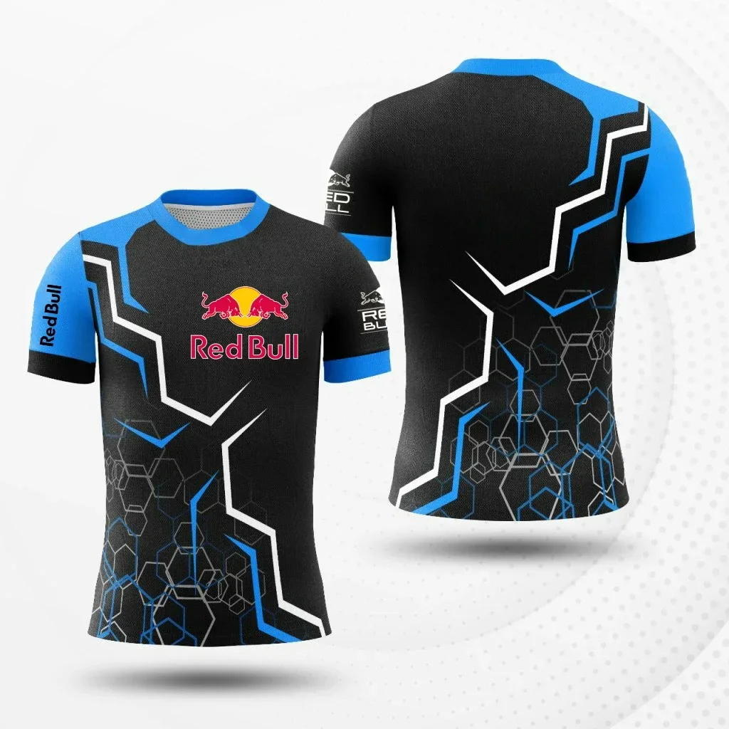 Мужская футболка большого размера red bull