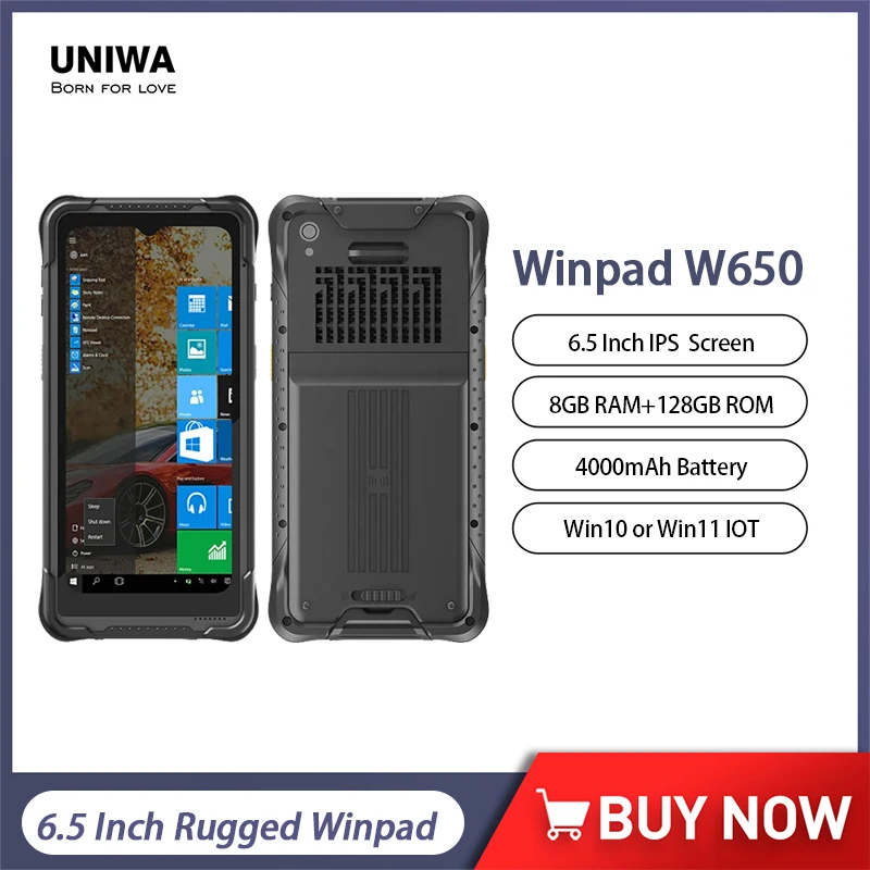 Русская версия uniwa winpad w650 мини планшет 6