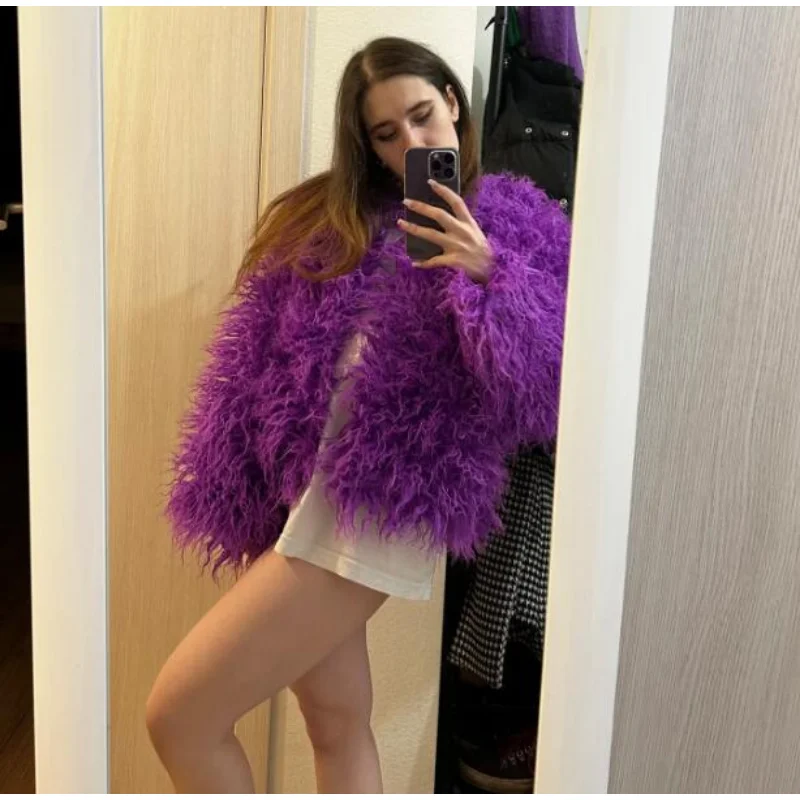 Осень-зима 18-цветные шубы и куртки - Фотография_3