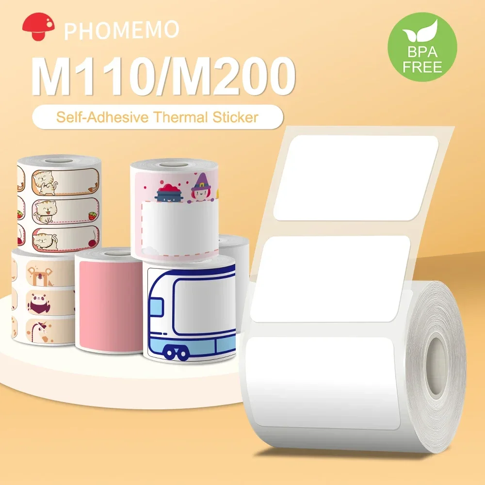 Самоклеящиеся этикетки phomemo