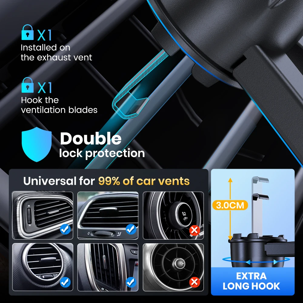 Универсальный автомобильный кронштейн topk - Фотография_4