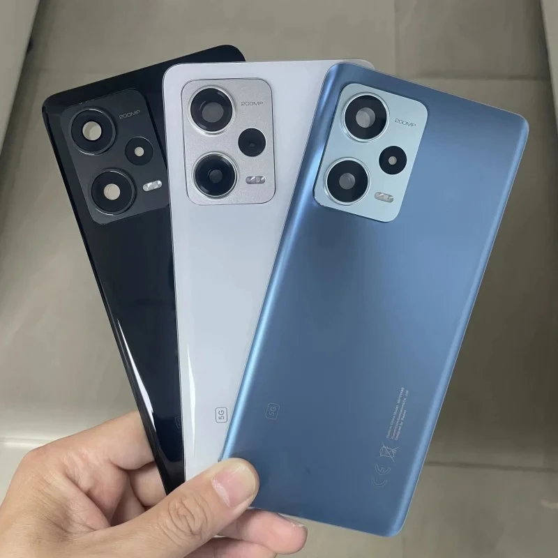 Задняя стеклянная крышка аккумулятора для redmi note 12pro plus 5g