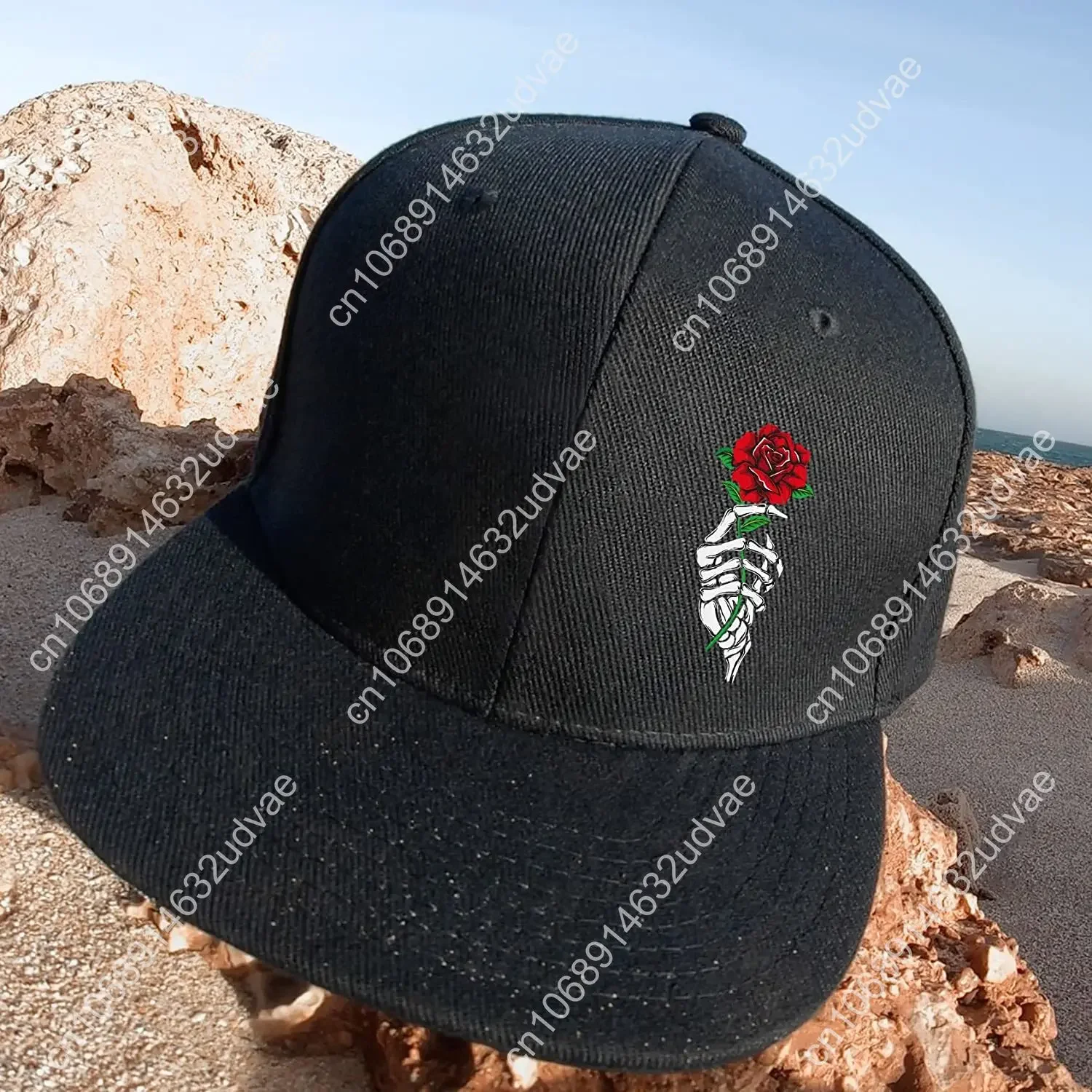 Мужские шляпы snapback с черепом и ананасом - Фотография_6