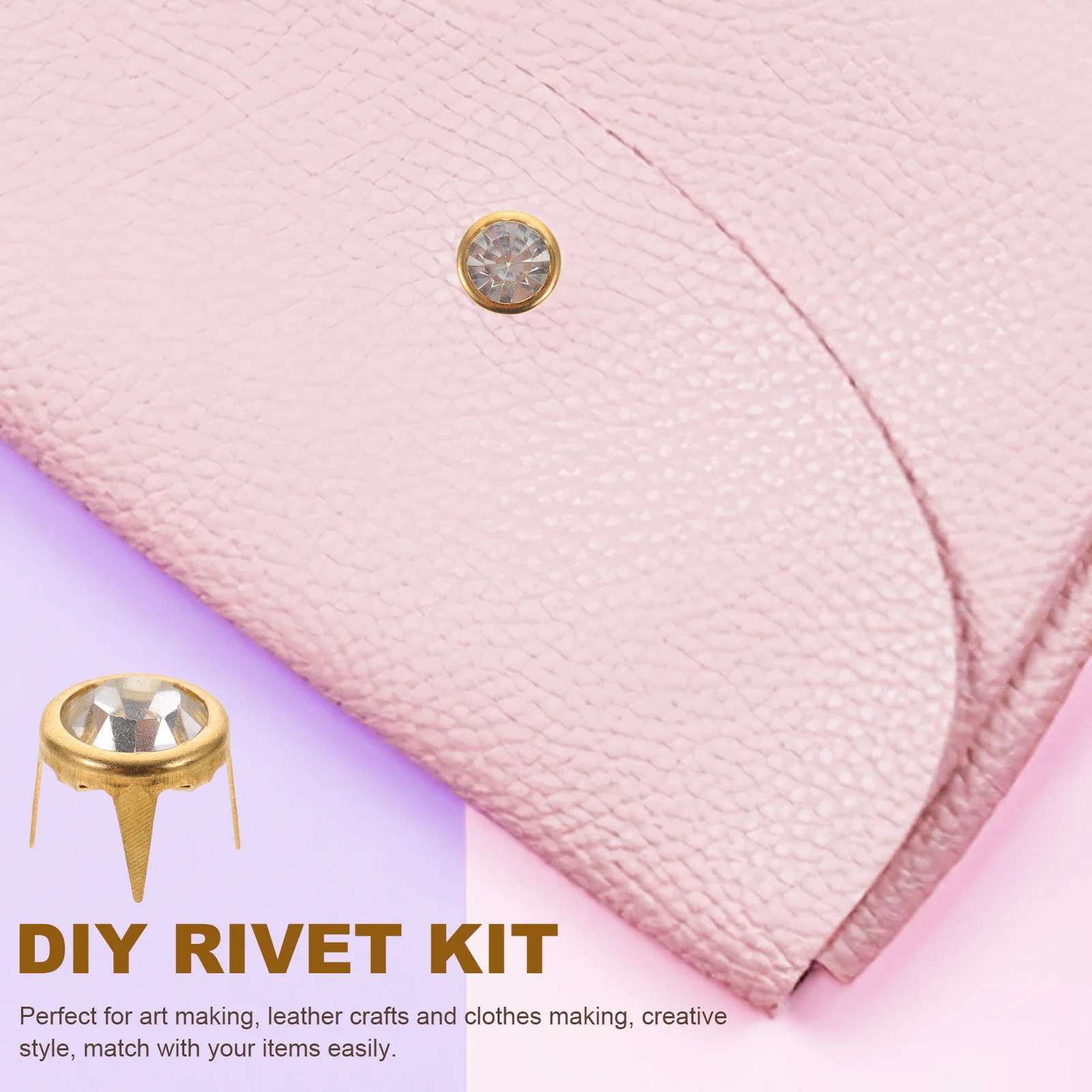 Декоративные заклепки с кристаллами