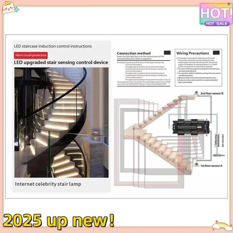 Превосходное качество-контроллер датчика движения для лестницы - Фотография_5