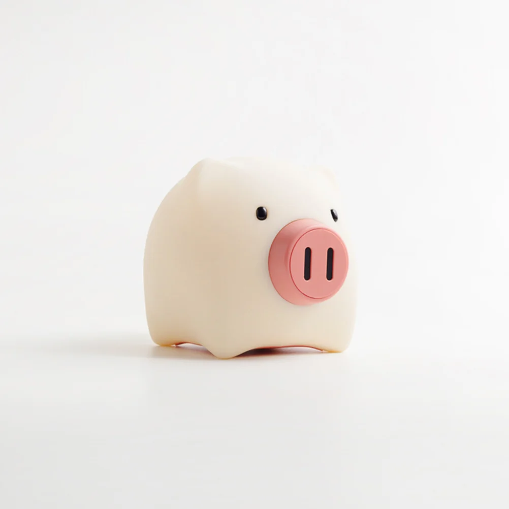 Силиконовый ночник в форме свиньи