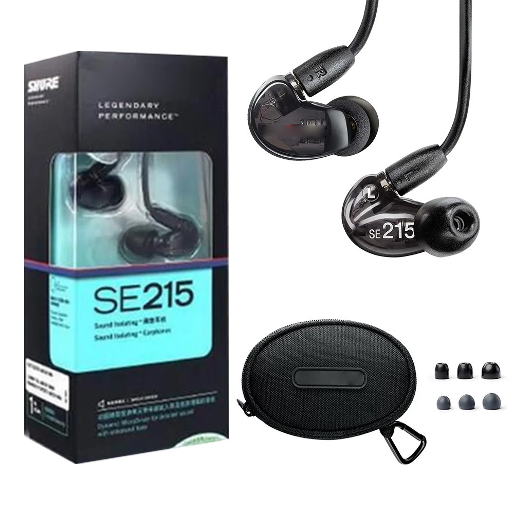 Se215 наушники с микрофоном hi-fi стерео шумоподавление 3 - Фотография_5