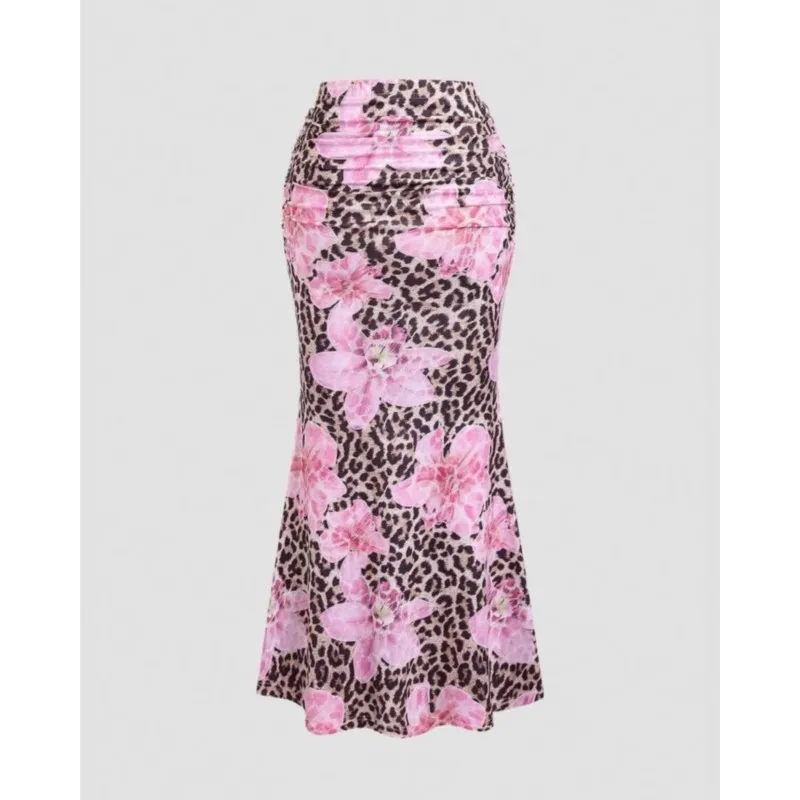 Женская плиссированная юбка трапециевидной формы - Фотография_2