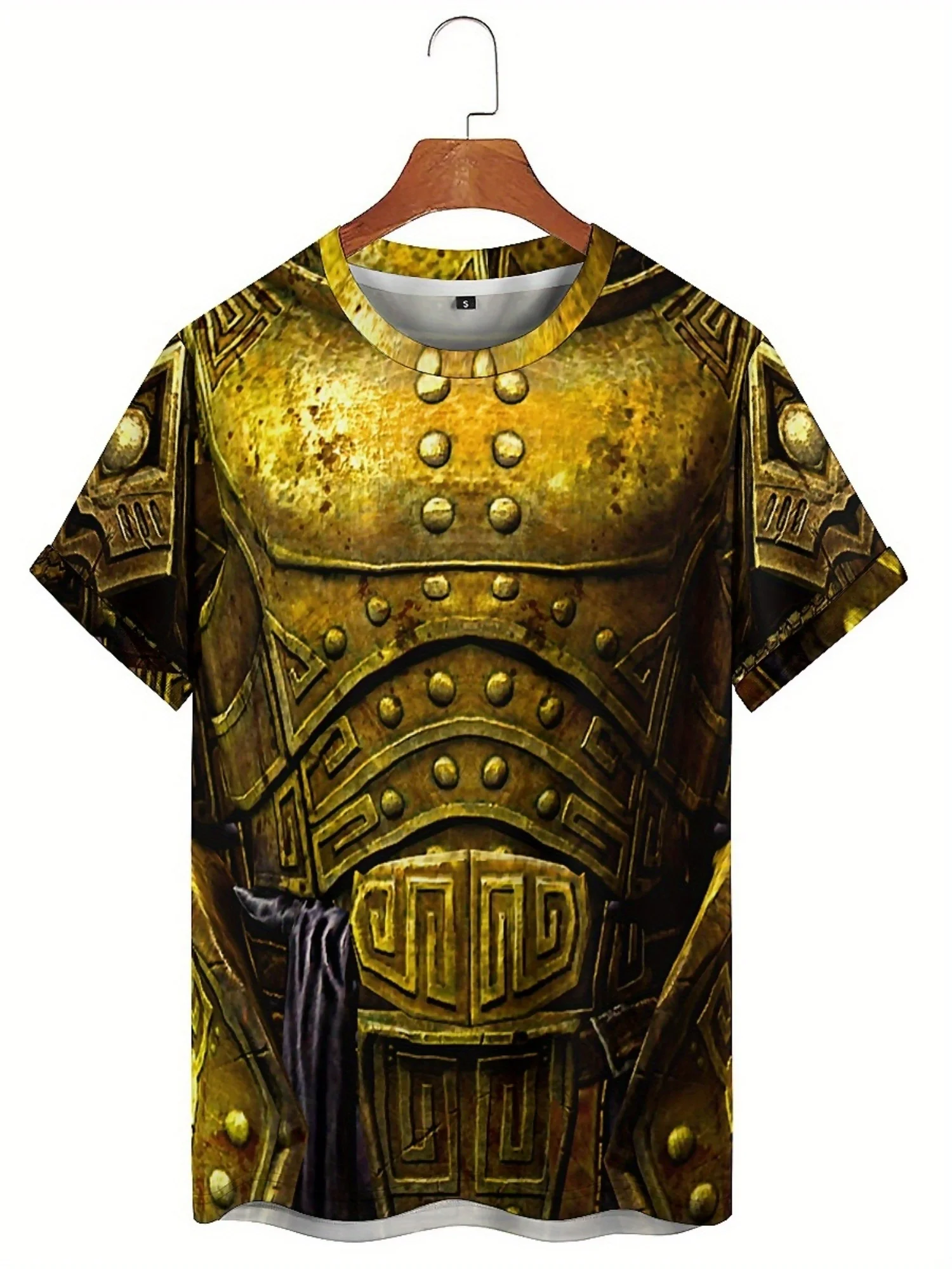 Мужская футболка golden knight - Фотография_4