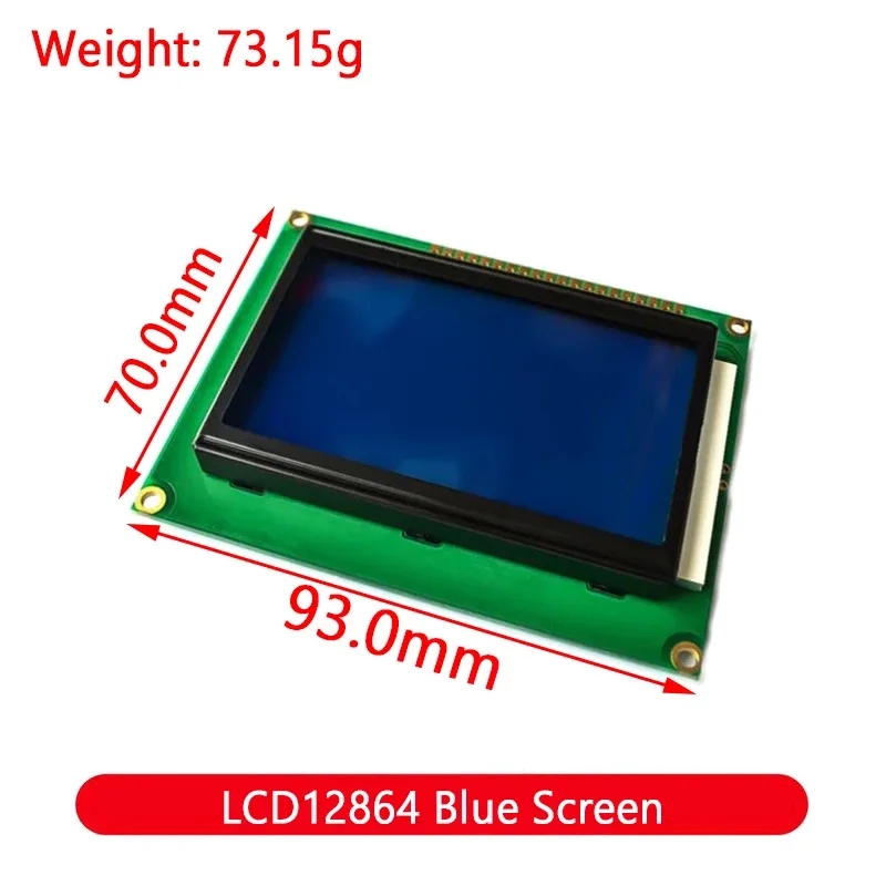 Жк-модуль, сине-зеленый экран для arduino 0802 1602 2004 12864 - Фотография_6