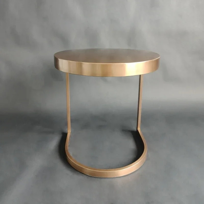 Современный простой круглый край дивана из нержавеющей стали - Фотография_5