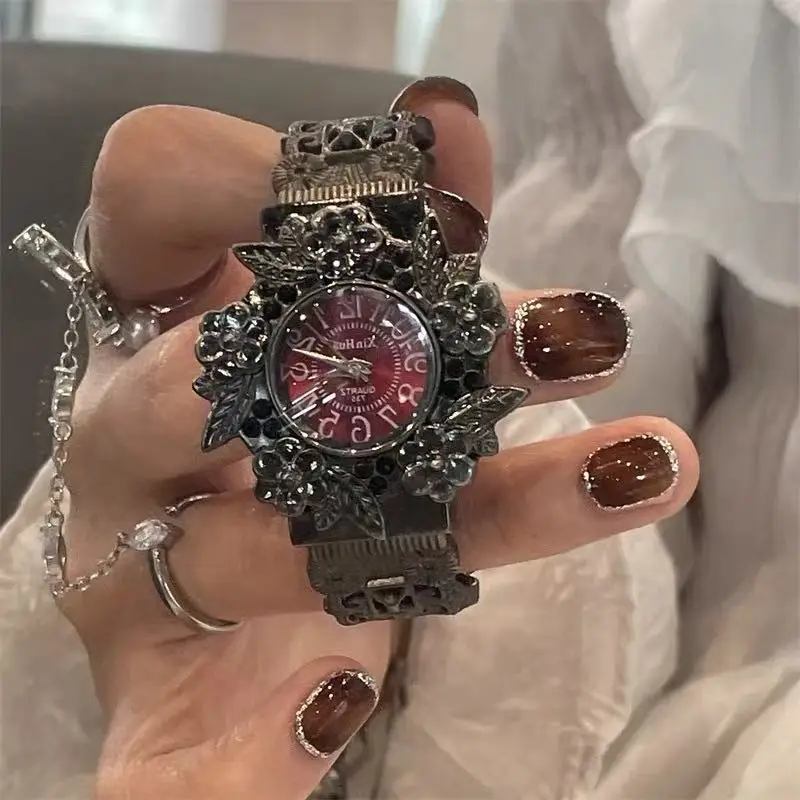 Женские часы-браслет в стиле ретро relojes - Фотография_5