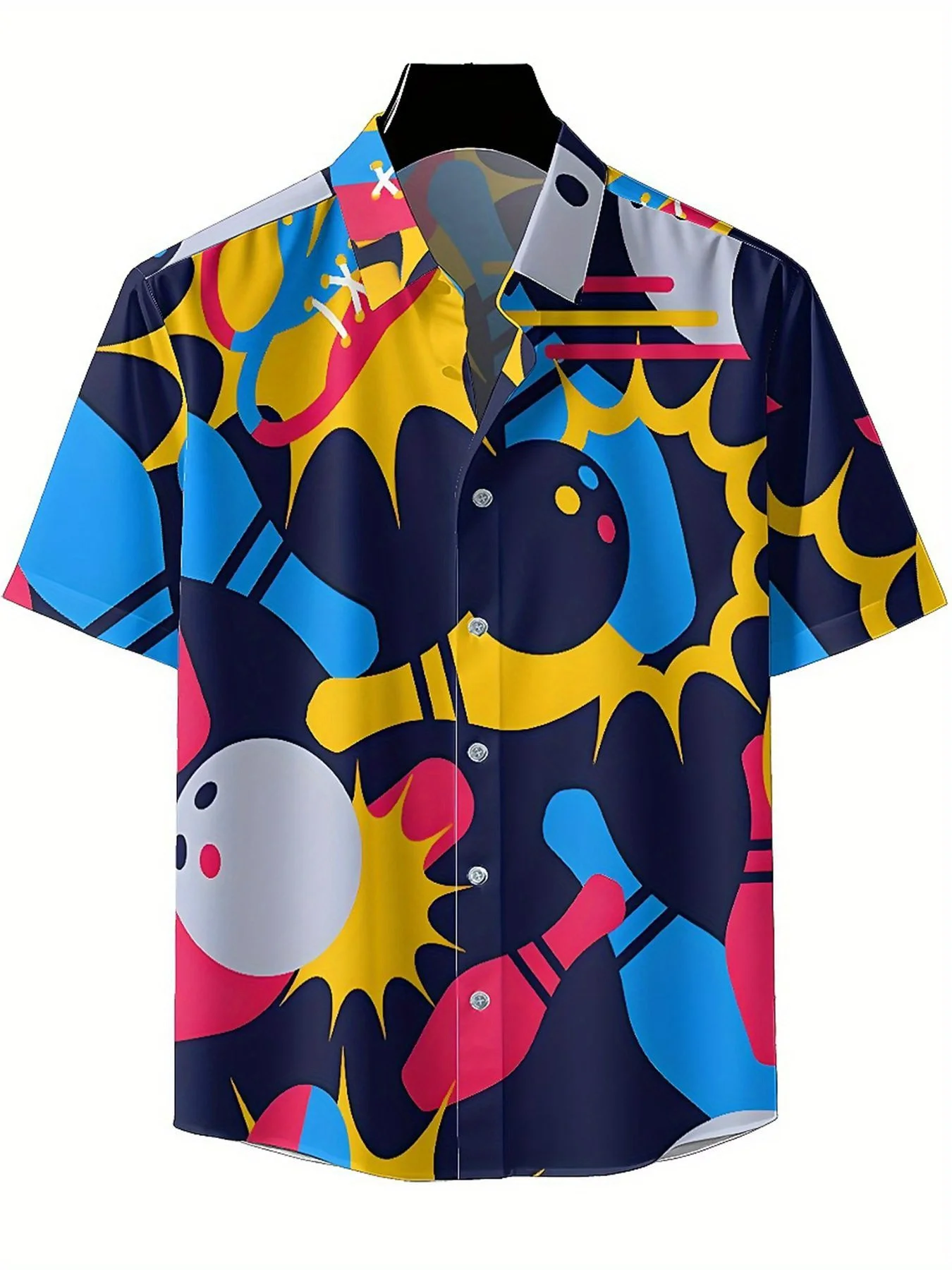 Мужские гавайские рубашки больших размеров - Фотография_3