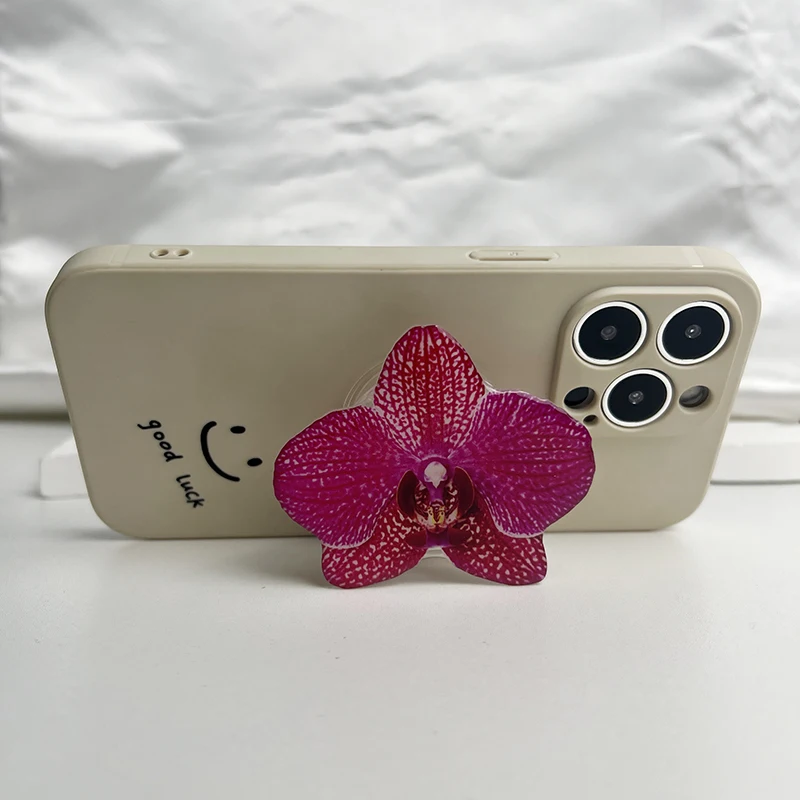 Акриловая розетка с орхидеей cymbidium - Фотография_5