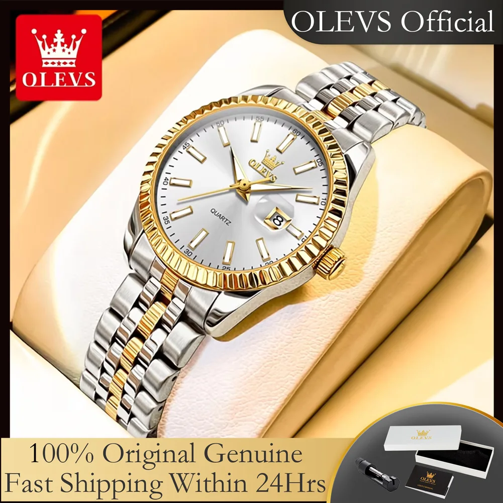 Olevs 5593 женские часы из нержавеющей стали