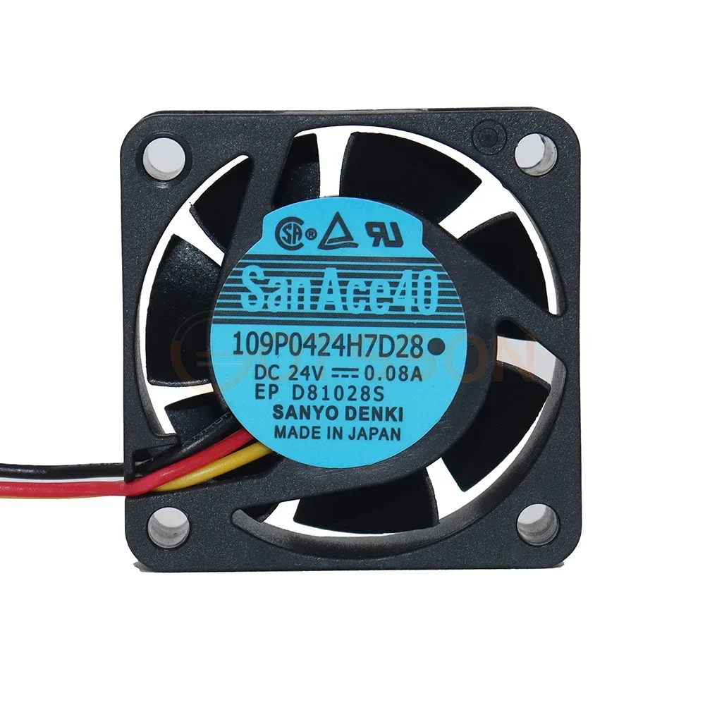 Sanyo 4015 109p0424h7d28 охлаждающие серверные вентиляторы для fanuc p/n