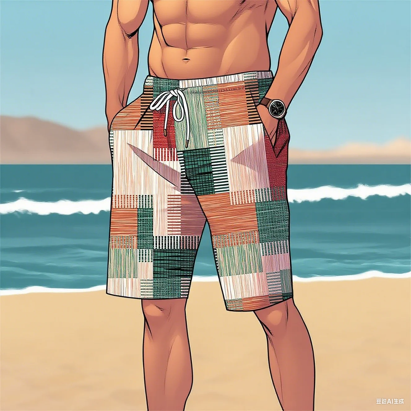 Хит продаж, мужские спортивные шорты - Фотография_6