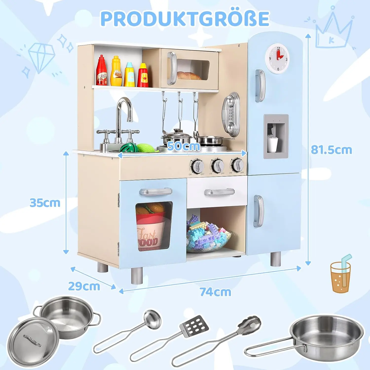 Детский деревянный игровой набор - Фотография_4