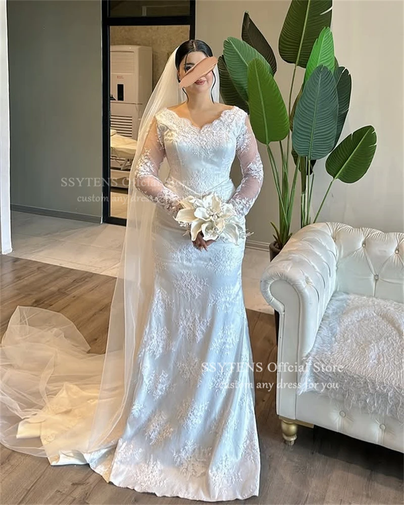 Белое свадебное платье русалки - Фотография_3