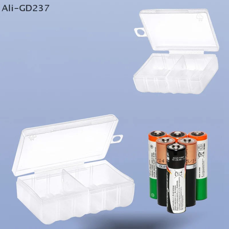 Gd237-6 слотов, прозрачный чехол для хранения батарей - Фотография_3