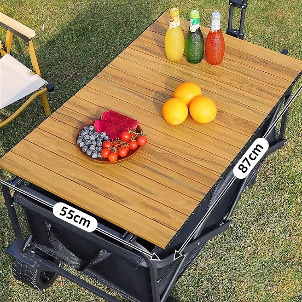 Складной стол, портативная тележка для кемпинга - Фотография_3