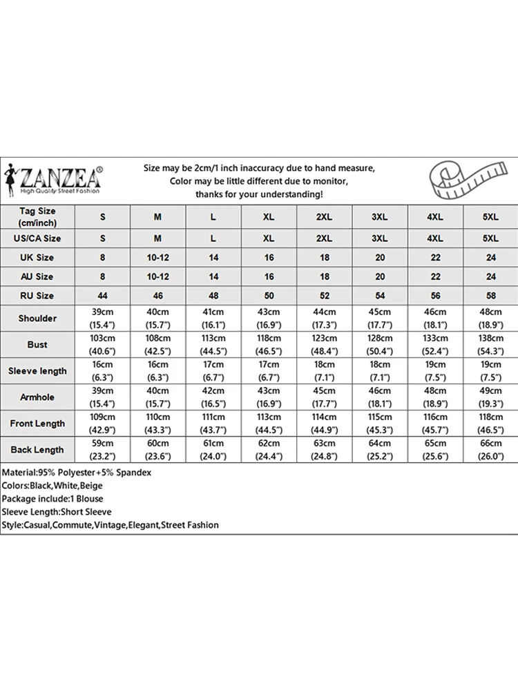 Zanzea 2022, летняя блузка - Фотография_6