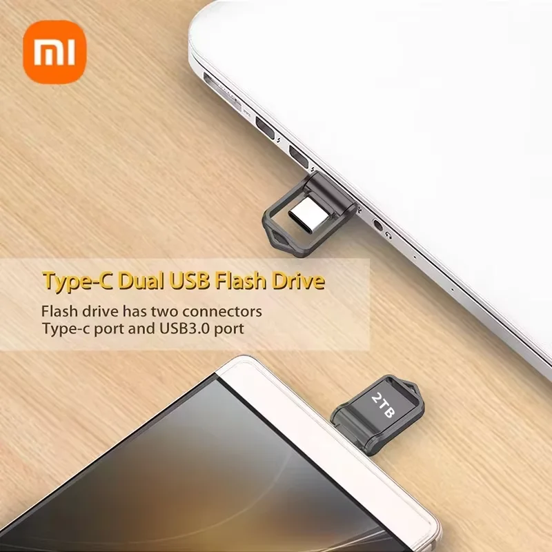 Металлическая флэш-накопитель xiaomi 2 тб usb 3 - Фотография_2