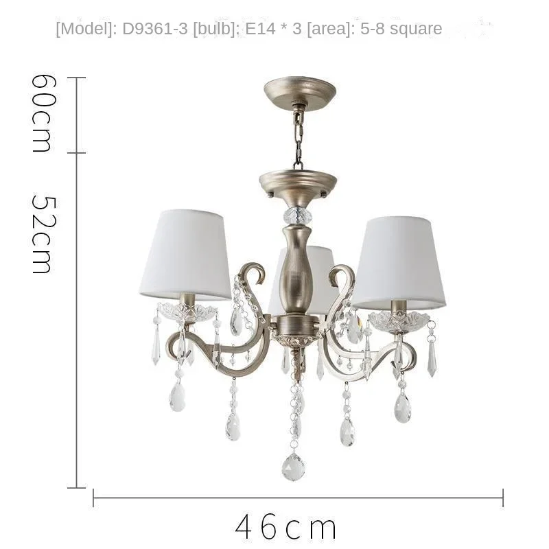 Американская кованая железная люстра для дома - Фотография_6