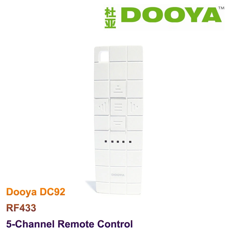 5-канальный пульт дистанционного управления dooya dc92
