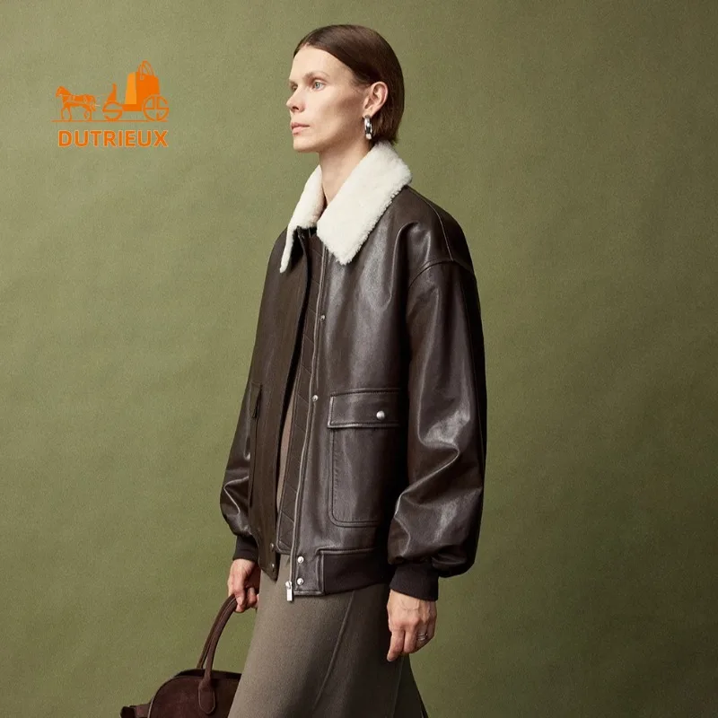 Года, зимняя женская стеганая рабочая одежда с меховым воротником - Фотография_5