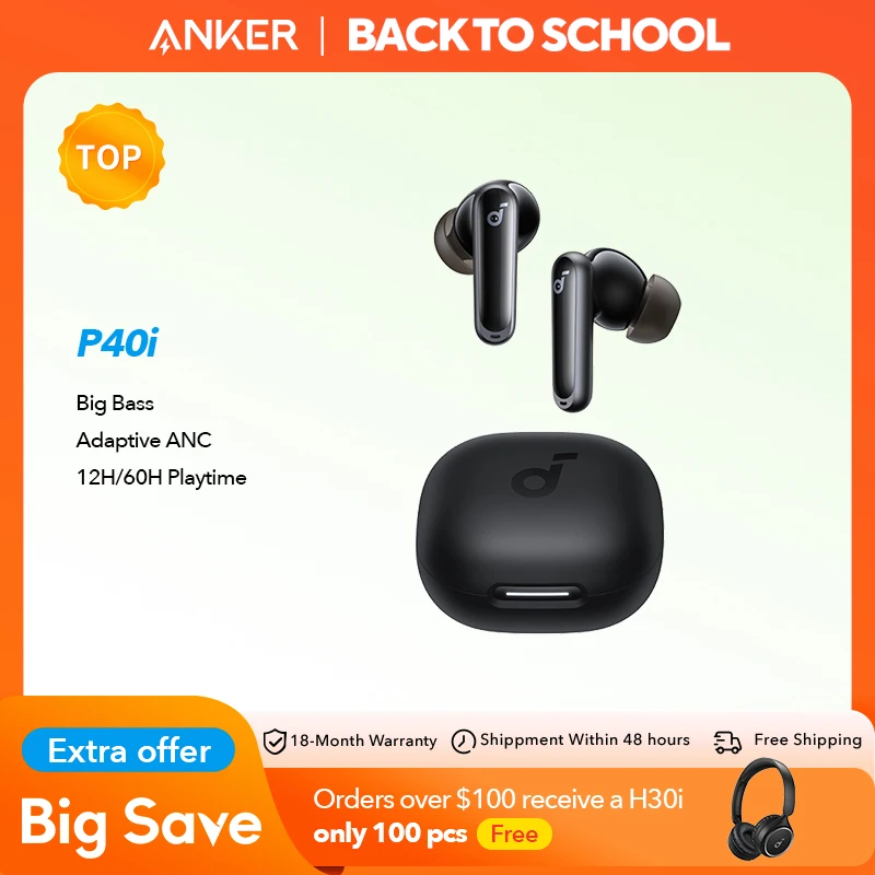 Soundcore от anker p40i беспроводные